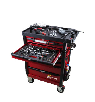  抽屉工具车 安全锁止型 手推重型汽修车